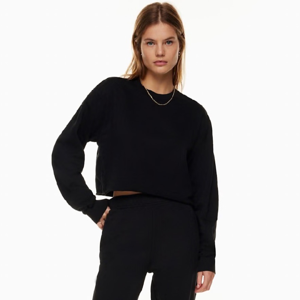 TNA Oversized Cropped Sweatshirt